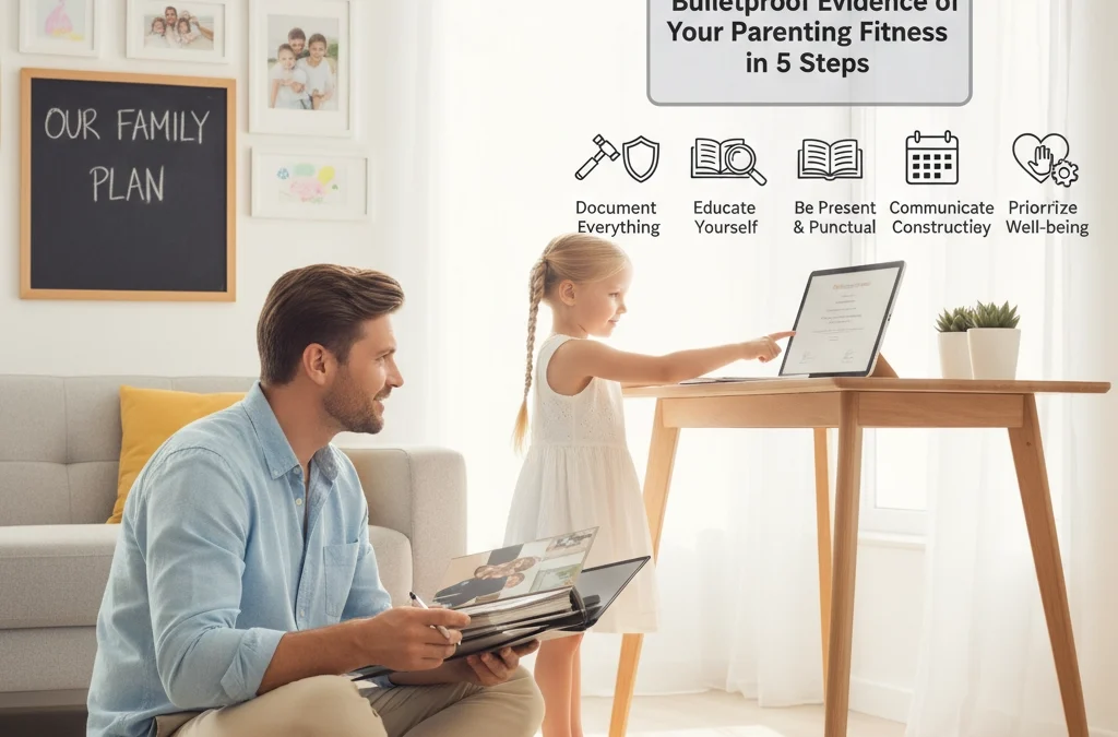 How to Build Bulletproof Evidence of Your Parenting Fitness in 5 Steps