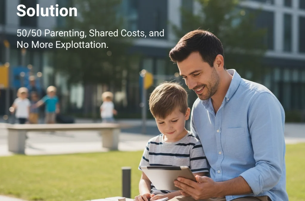 A Fairer Child Maintenance Solution: 50/50 Parenting, Shared Costs, and No More Exploitation