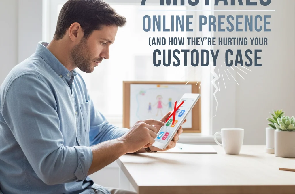 7 Mistakes You're Making with Your Online Presence (and How They're Hurting Your Custody Case)