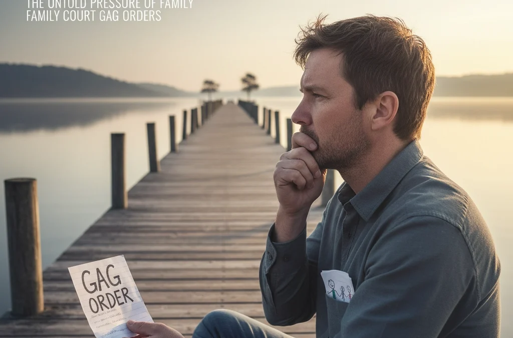 Why Fathers Won't Speak Out: The Untold Pressure of Family Court Gag Orders