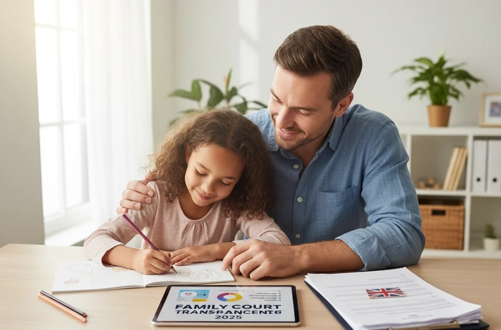 Family Court Transparency 2025: 5 Things UK Dads Need to Know About New Reporting Rules (And How They Help Your Case)