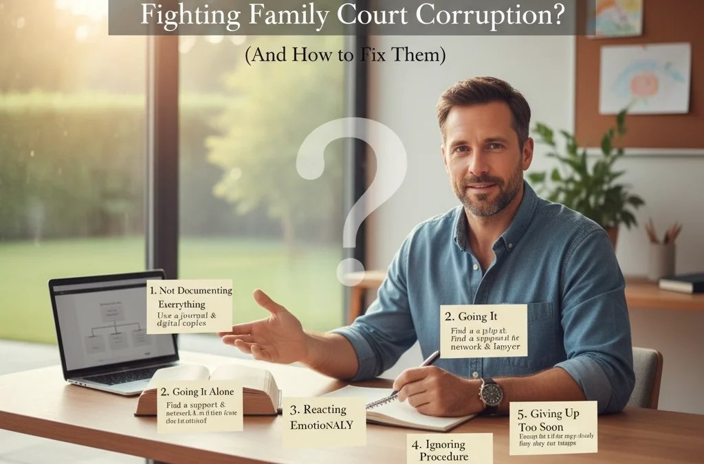 Are You Making These 5 Common Mistakes When Fighting Family Court Corruption? (And How to Fix Them)