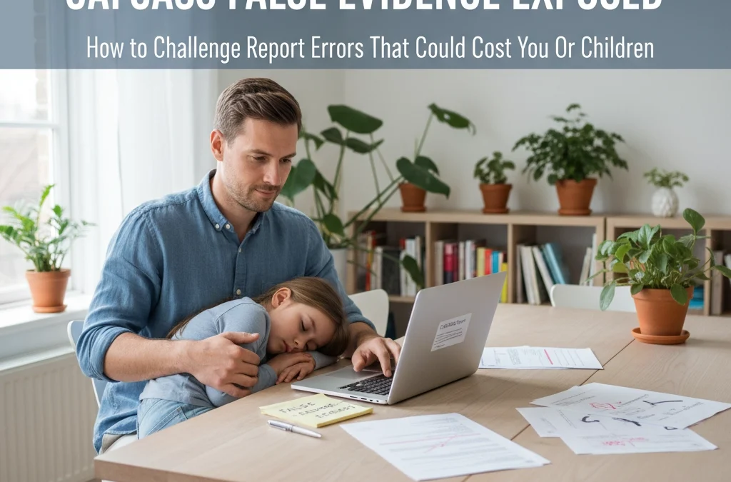 CAFCASS False Evidence Exposed: How to Challenge Report Errors That Could Cost You Your Children