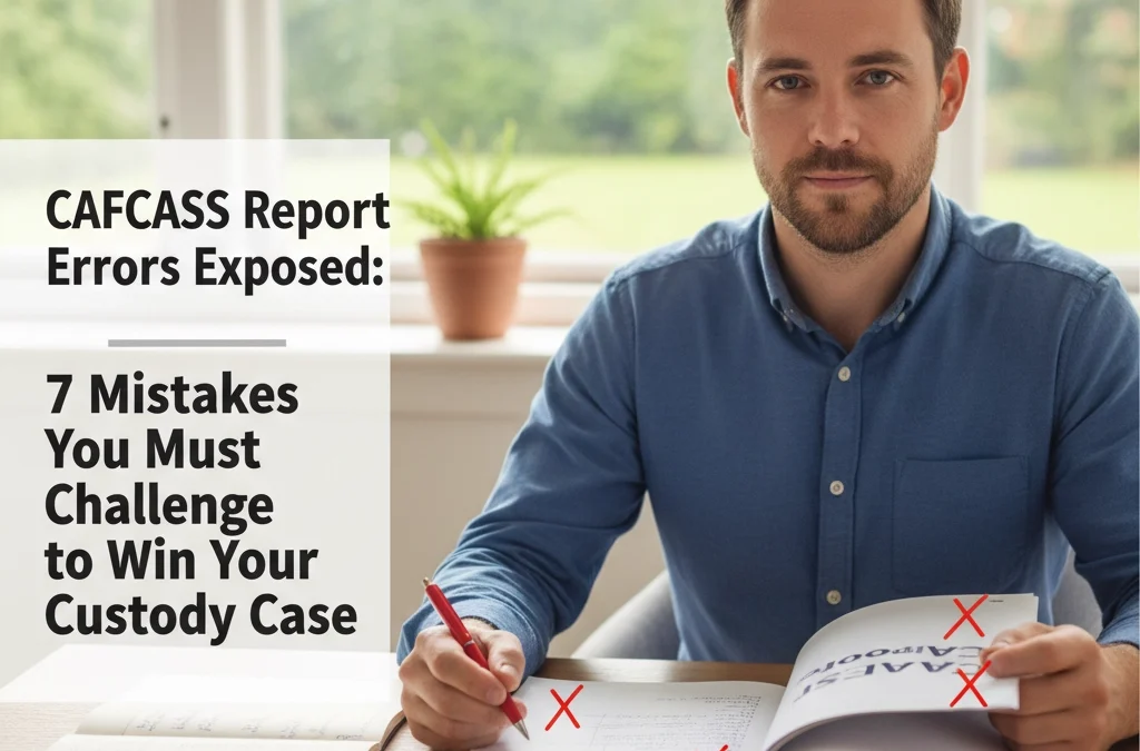 CAFCASS Report Errors Exposed: 7 Mistakes You Must Challenge to Win Your Custody Case
