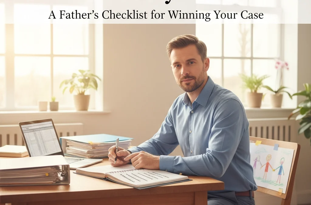 Self-Representation in UK Family Court: A Father's Checklist for Winning Your Case